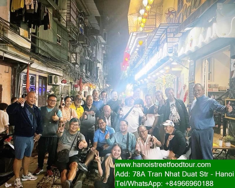 Hanoi Train Street +Best Street Food eating in old quarter - Starting at 78A Trần Nhật Duật: get your bearings fast