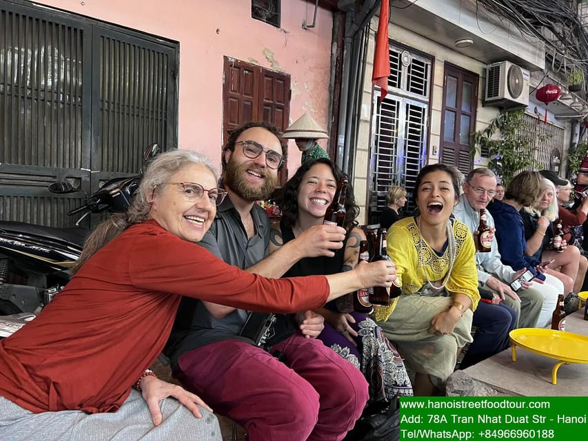 Hanoi Train Street +Best Street Food eating in old quarter - Coffee and dessert breaks: egg coffee and chè for a sweet finish