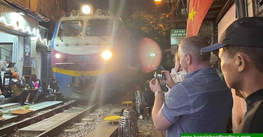 Hanoi Train Street +Best Street Food eating in old quarter - Price and value: what you get for about $27
