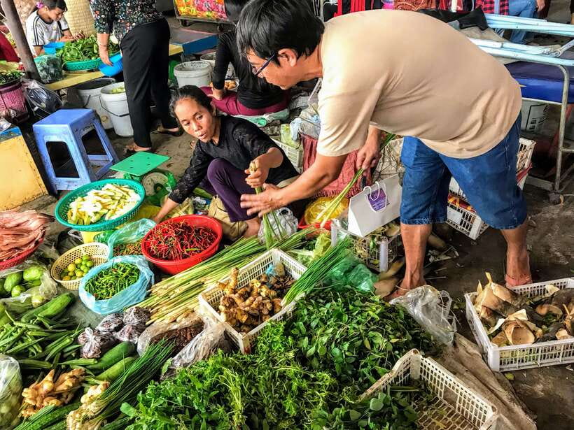Hanoi Vegan Cooking Class: A Vietnamese Culinary Adventure - Ngoc Ha Market Tour: picking Vietnamese staples for vegan cooking