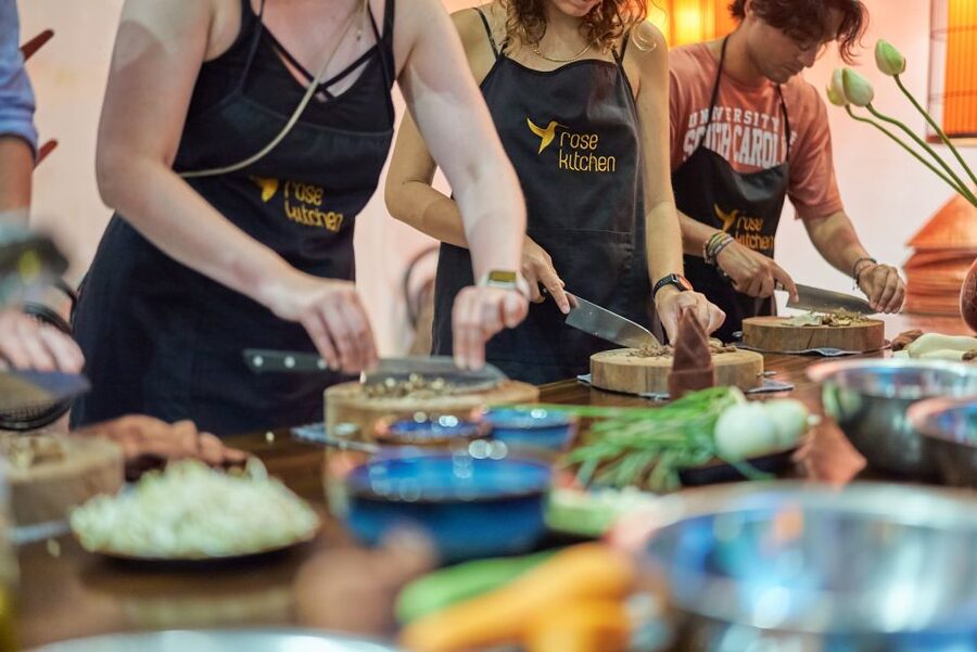 Hanoi: Vegan Vietnamese Cooking Class in a Local Villa - Drinks, Water, and the Pace of the Meal