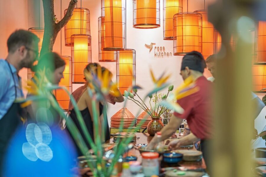 Hanoi: Vegan Vietnamese Cooking Class in a Local Villa - From Old Quarter Pickup to a Local Market Walk