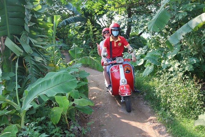 Hanoi Vespa Tour Explore Red River Delta & Rural Villages 5 Hours - Long Bien Bridge: a short pause with big history energy