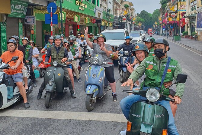 Hanoi Vespa Tours: Food + Culture + Fun on Army Vespa - The café stop for organic-leaning dishes and drinks