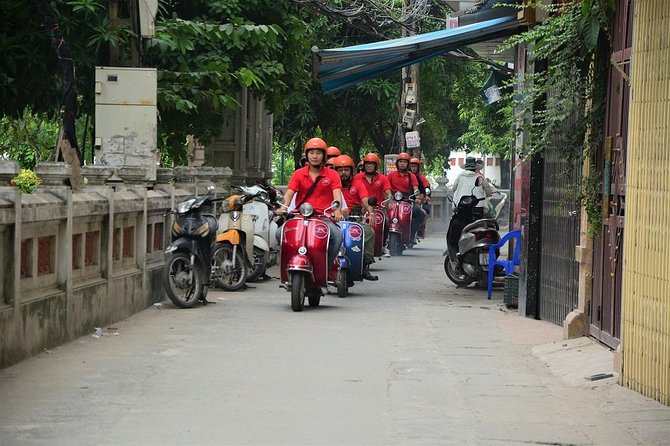 Hanoi Vespa Tours: Full Day Hanoi City & Countryside Vespa Tours - West Lake and the Government-Square Pass-By: Where the Day Speeds Up