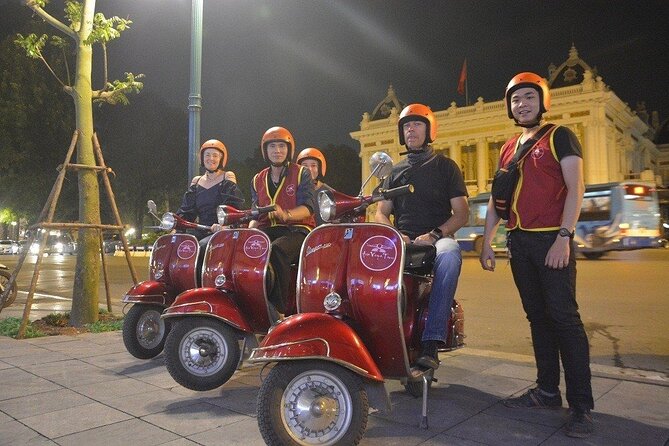 Hanoi Vespa Tours: Hanoi Vintage Vespa Food Tours - A vintage Vespa night ride that actually feels like Hanoi