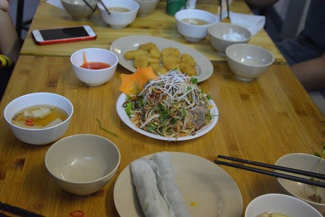 Hanoi Vespa Tours: Hanoi Vintage Vespa Food Tours - French Quarter lighting, Red River moments, and night street photos