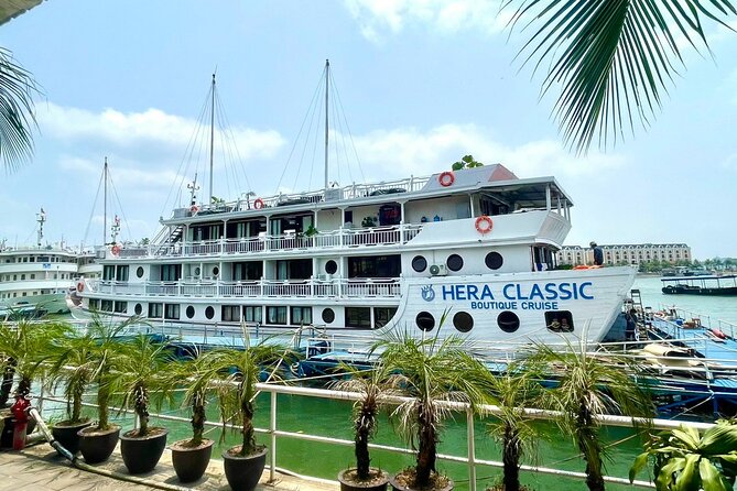 Hera Classic Cruise 2 Days 1 Night Halong Bay With BALCONY CABINS - Key highlights you’ll actually feel