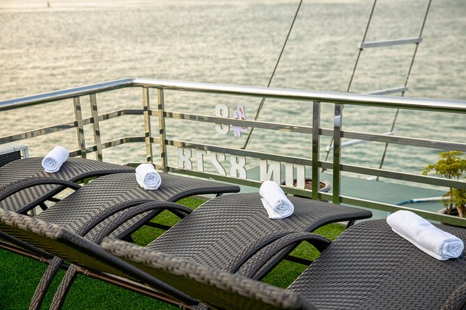 Hera Luxury Day Cruise Full Day Explore Lan Ha Bay - Active scenery: Sung Sot Cave, kayaking to Trinh Nu Cave, Ti Top views