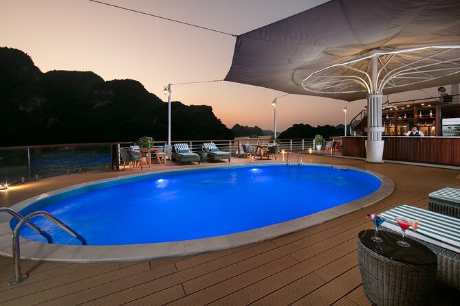Heritage Binh Chuan 2 Days 1 Night discovery in Lan Ha Bay - Your cabin: ocean views, bathtub comfort, and real privacy