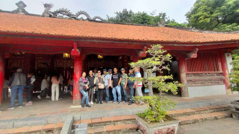 Highlight Hanoi city tour with train street. - Ba Dinh Square: Ho Chi Minh Mausoleum and the One Pillar Pagoda