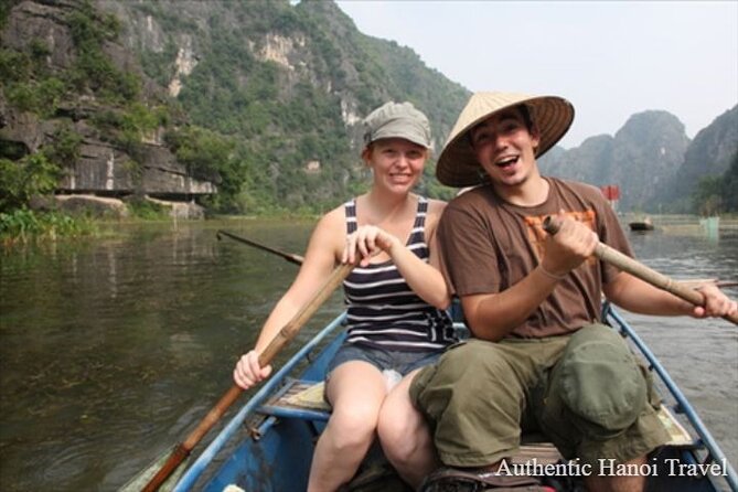 Hoa Lu Tam Coc 1 Day Group Tour (Biking- Boating-Cave Exploring) - Tam Coc countryside time: biking and walking at a good pace