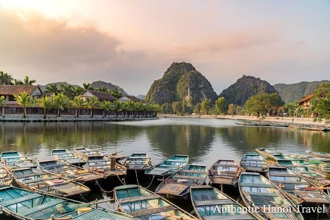 Hoa Lu Tam Coc 1 Day Group Tour (Biking- Boating-Cave Exploring) - Lunch at 11h45: local buffet food that works for most diets