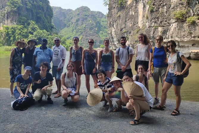Hoa Lu - Tam Coc - Mua Cave 1 Day with Cycling, Hiking, Lunch - Tam Coc bamboo boat + Bich Dong: where photos meet local routine