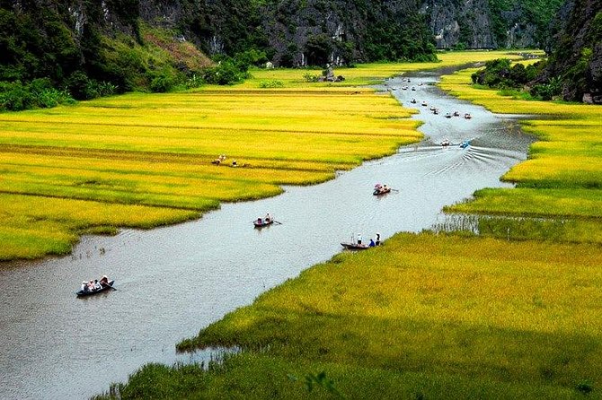 Hoa Lu -Trang An -Hang Mua Small Group Full day From Hanoi - Hoa Lu Temples: Dinh King and Le King at the Former Capital