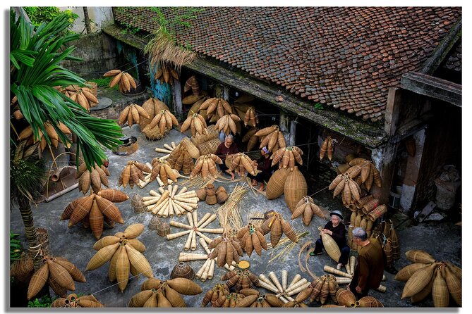 Incense Village & Bamboo Fish Trap Village & Soy Sauce From Hanoi - Quang Phu Cau Incense Village: hands-on incense making and photo help