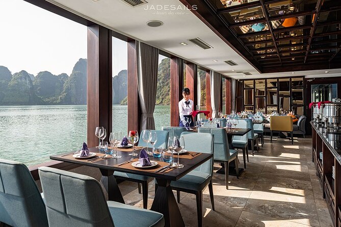 Jade Sails – Halong & Lan Ha Bay The Most Luxurious Day Tour - Food and drinks: buffet lunch and what is not included