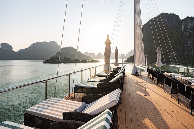JADESAILS CRUISE-The Most Luxurious Day Tour in Ha Long Bay & Lan Ha Bay - Lan Ha Bay after lunch: swimming in quieter waters and cave/cove exploring