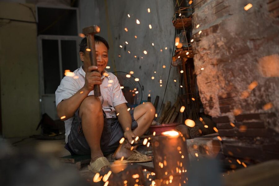 Knife Making in Blacksmith Village in Hanoi - Meet Mai (and Smith Ha): The Human Part of Knife Making