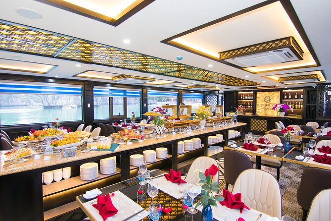 La Casta Cruise - Luxury Day Tour in Halong Bay (Expressway- Limousine) - TiTop (Titov) Island: panoramic views with just enough time