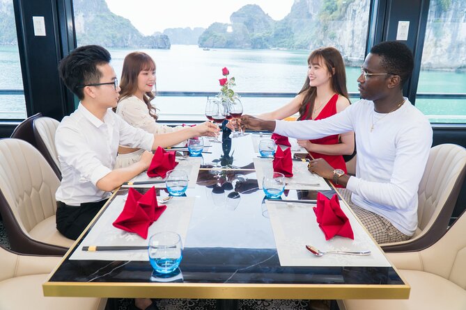La Casta Cruise - Luxury Day Tour in Halong Bay (Expressway- Limousine) - Luon Cave kayaking and bamboo boating: up-close time (not just a photo stop)