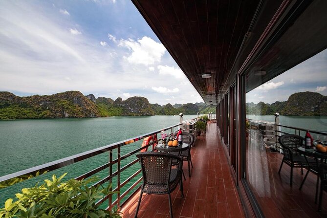 La Pandora Cruise Explore Ha Long Bay and Cat Ba Island 2 days 1 night on boat - Sunrise and Tai Chi on the sundeck (the 6:00 start is worth it)