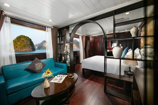 La Regina 2 days tour in Halong Bay & Bai Tu Long Bay - 4 star - Price and value: $106.57 for 2 days on a 4-star ship makes sense on paper