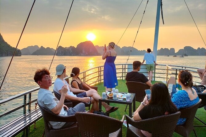 Lan Ha Bay Day Tour from Hanoi – All-Inclusive Cruise Experience - Kayaking and the water-play window in Lan Ha Bay
