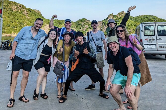 Lan Ha Bay Full Day Boat Tour from Hanoi/ Cat Ba - Lunch on Board: Vegetarian Option Helps