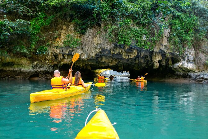 Lan Ha Bay Full Day Boat Tour from Hanoi/ Cat Ba - Ba Trai Dao Beach and the Three Peach Islets Swim Hour