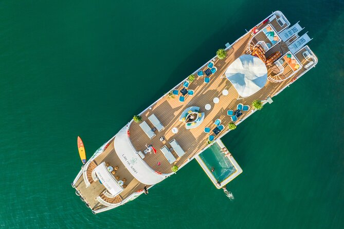 Lan Ha Bay full-day tour from Hanoi, Hai Phong - Serenity Cruises - Lan Ha Bay’s core waters: emerald tones and rocky islands
