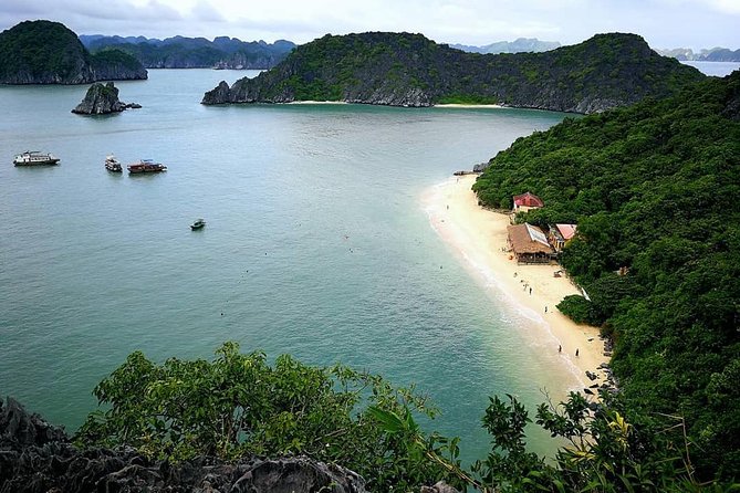 Lan Ha Bay - Ha Long Bay Overnight 5-star Cruise with Kayaking, Swimming,... - Swimming time and the hands-on surprises