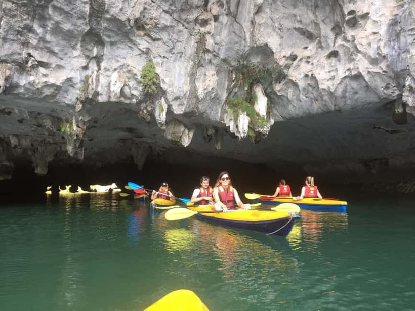 Lan Ha Bay Luxury Cruise with balcony - biking+kayak+tickets - Food, Cooking Class, and Happy Hour (Why It’s More Than Fuel)
