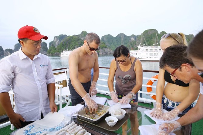 Lan Ha Bay Overnight Cruise with Kayaking, Tai Chi, Swimming,... - The night near Drum Cave: this is why you book overnight