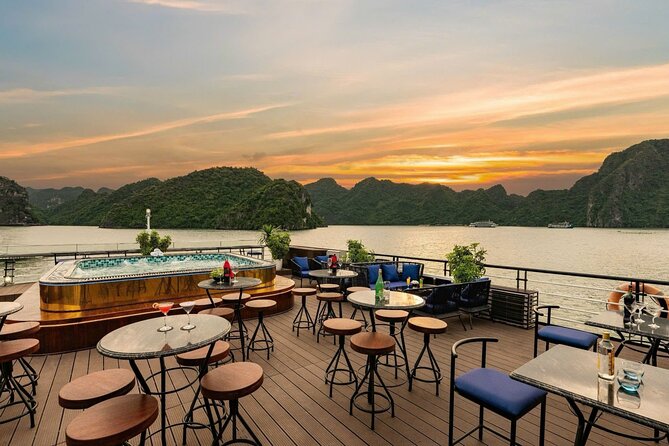 Lan Ha - Ha Long Bay 5Star cruise-Private balcony cabin 2day trip - Day 2 starts with tai chi: peaceful deck time and a dawn option