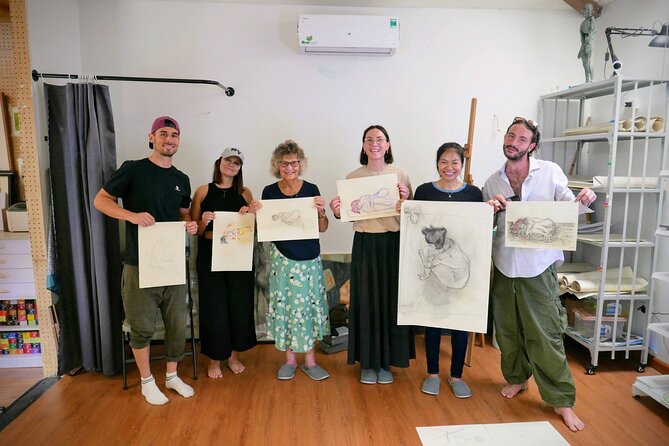 Life Drawing Class - Art Workshop at Art Tutor Hanoi - Key points to know before you go