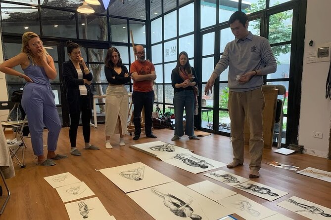 Life Drawing Class - Art Workshop at Art Tutor Hanoi - What you’ll actually learn about drawing the human body