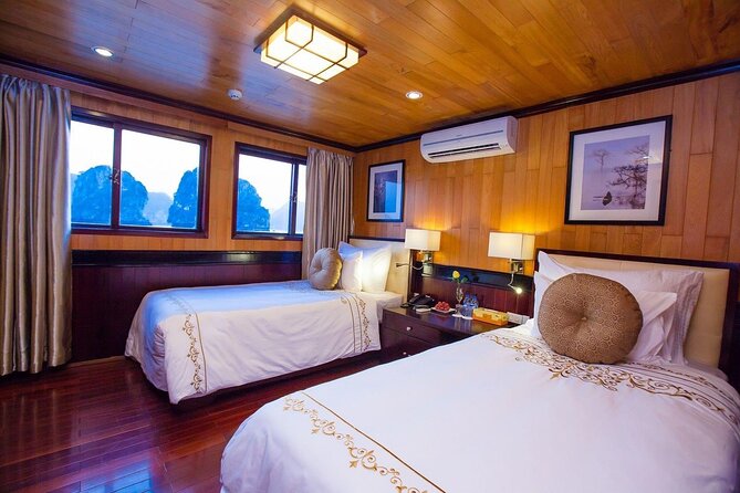 LIKE A BOSS-Luxury options-2d/1n All inclusive in Halong Bay - Hanoi Old Quarter pickup: the stress-free start