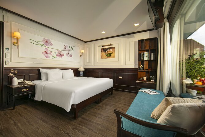 Luxury Cruise 5 star Top Tier Lan Ha bay 2D1N/ 3D2N - Day 2 Morning: Tai Chi, Dark and Bright Cave, and Your First Kayak/Bamboo Boat Time