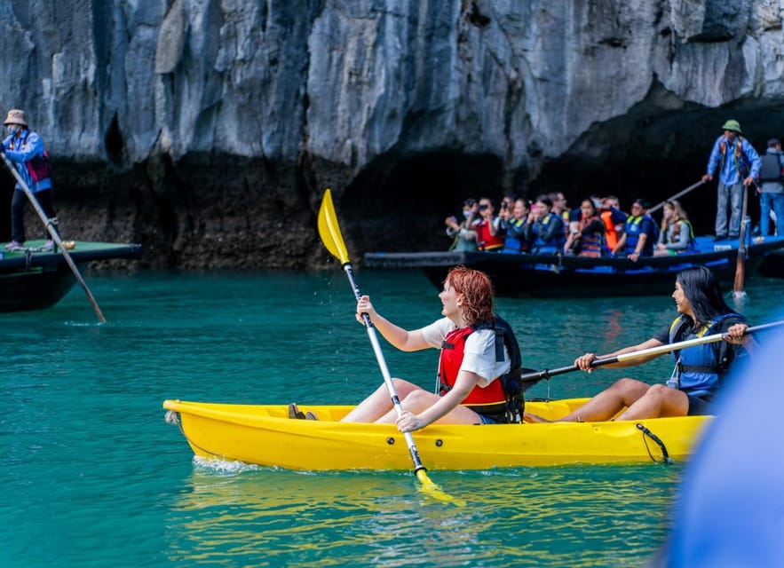 Luxury Ha Long Symphony Day Cruise With Lunch, Cave & Island - Sung Sot Cave: the big, guided cave stop