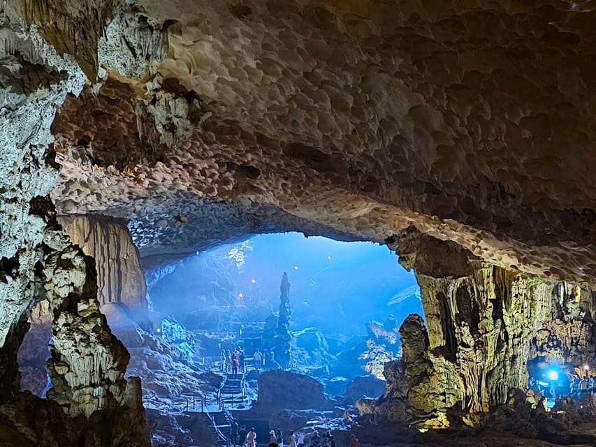 Luxury Ha Long Symphony Day Cruise With Lunch, Cave & Island - Luon Cave by kayak or rowing boat: the water-level experience