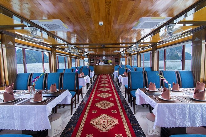 Luxury Halong Bay 1 Day on Cruises From Hanoi with Bus & Lunch - Kayak and swim off the ship: wet gear, extra costs, and how to enjoy it