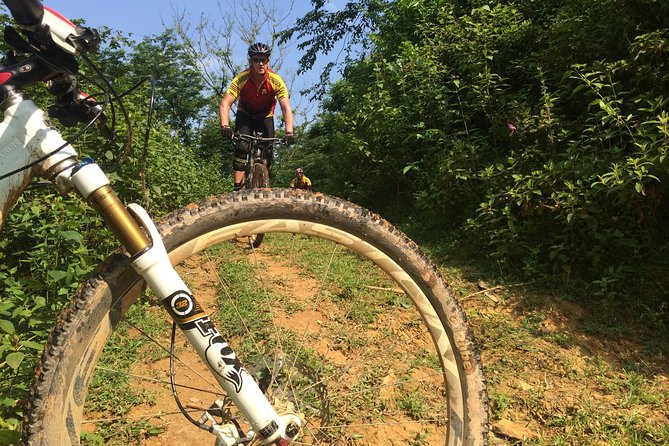 Mai Chau 3 days electric mountain bike trails - Day 3 Mountain Pass to Kho Muong Rice Terraces