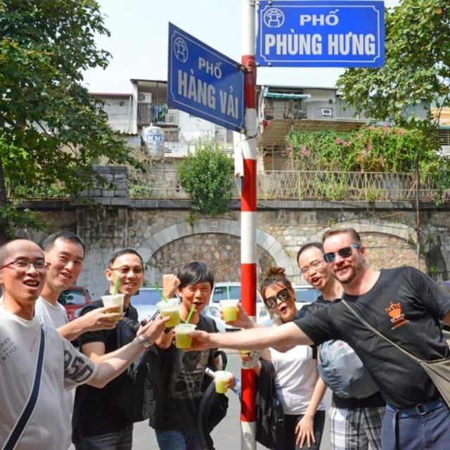 [Must-try] Hanoi Food Tour with Train Street - Included extras that actually help: food, drinks, and rain coats