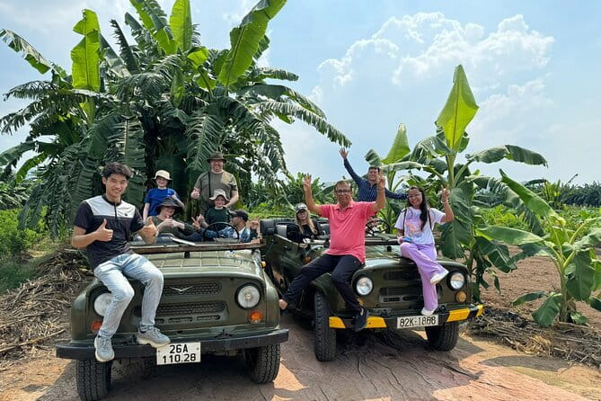 Ninh Binh Army Jeep see Highlight Start From Hanoi By Limousine - Thai Vi Temple and Thung Nang Valley: where the day turns scenic and slower