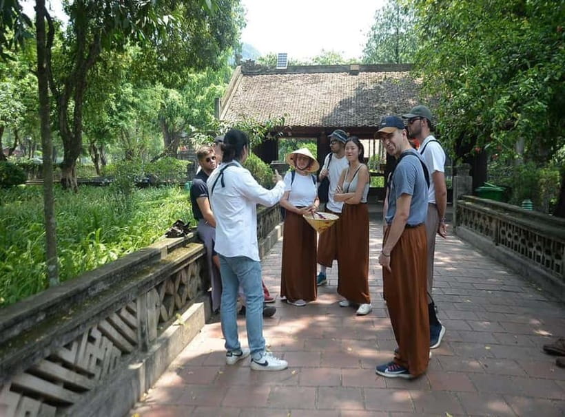 Ninh Binh Cycling Tour: Tam Coc Boat, Mua Cave & Rural Life - Lunch and rural village cycling: where the day gets human