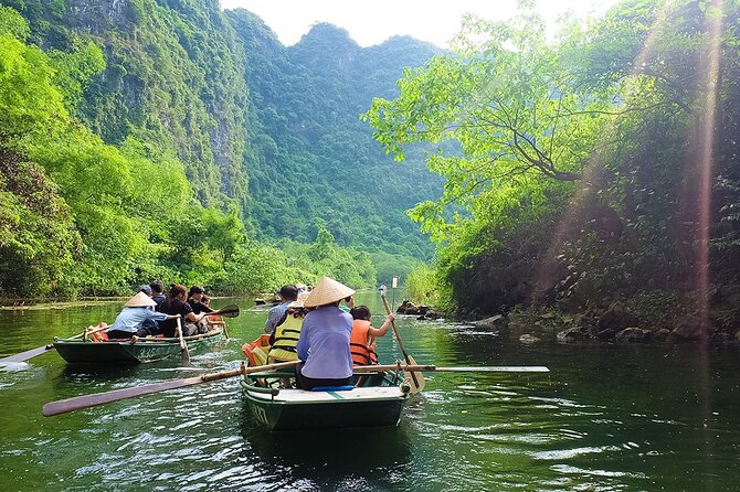 Ninh Binh full day-Hoa Lu temple & biking, Tam Coc boat trip, Dragon mountain - Tam Coc by Bamboo Boat: The Signature Caves Most People Come For