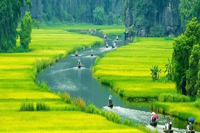 Ninh Binh Full-Day Tour Hoa Lu Tam Coc Cycling, Boat,Buffet Lunch - Cycling in the countryside: what you’re really biking through