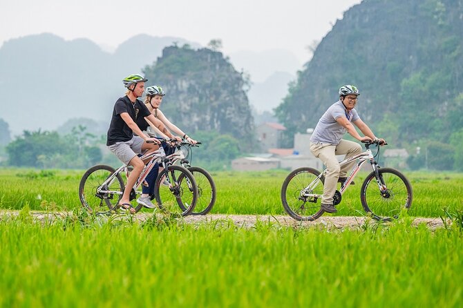 Ninh Binh Full Day Tour with Hoa Lu, Tam Coc and Mua Cave - Hoa Lu Temples on a bicycle: ancient Vietnam with fresh-air pacing