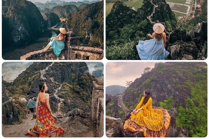 Ninh Binh Luxury Day Tour to Hoa Lu Trang An Mua Cave Max 9Pax - Trang An Grottoes Boat Ride: Rowing Through Limestone Carvings